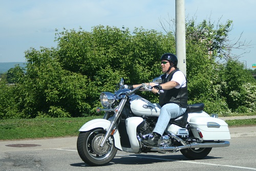 バイクでツーリング